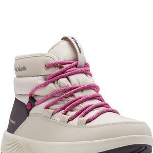 Columbia Women's Cream and Pink Boots- brand new!!